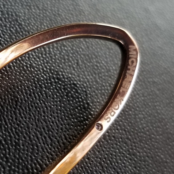 MICHAEL Michael Kors Powerful Romance Cuff Bracelet Open Swirl RoseGold Tone NWT - Picture 8 of 14